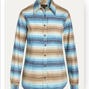 Noble Outfitters Womens downtown western flannel shirt